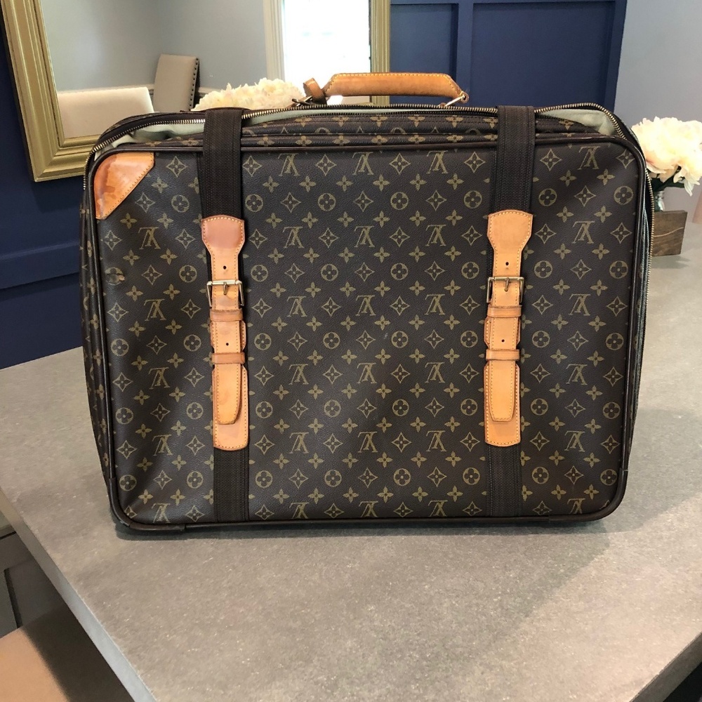 Satellite Vintage 60 Monogram Soft-sided Suitcase